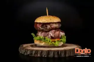 Hamburguesa Doble Bacon
